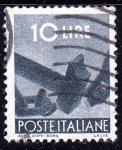 Stamps Italy -  Martillo y cadena	