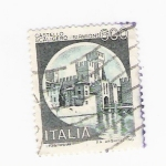 Stamps Italy -  Castello Scaligero (repetido)