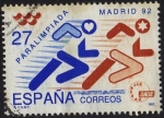 Stamps Spain -  3220.- Paralimpiada Madrid`92. 