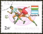 Stamps Hungary -  WORLD CUP ARGENTINA 78