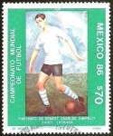 Stamps Mexico -  CAMPEONATO MUNDIAL DE FUTBOL MEXICO 86