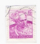 Stamps Italy -  Hombre (repetido)