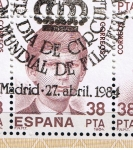 Stamps Spain -  Edifil  2752  Exposición Mundial de Filatelia España¨84.  