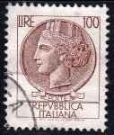 Stamps Italy -  Siracusana. Alto Valori	