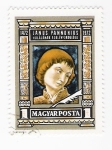 Stamps Hungary -  Janus Panndnius
