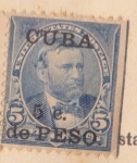 Stamps : America : Cuba :  Presidente Harding Ed. 1899