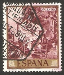 Stamps Spain -  1861 - Retrato de Mariano Fortuny Marsal