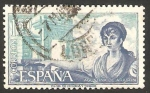 Stamps Spain -  1865 - Agustina de Aragón
