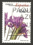 Sellos de Europa - Espa�a -  4219 - Lirio común, Iris germanica L.