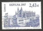 Stamps Europe - Spain -  4321 - Exfilna 2007, Catedral de Palma de Mallorca