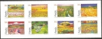 Stamps Spain -  3969 a 3976 - Chico Montilla, serie Paisajes