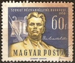Stamps Hungary -  Exposición filatélica Soviética - Maiakovski(Budapest,1959)