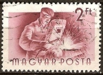 Stamps Hungary -  soldador