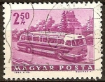 Sellos de Europa - Hungr�a -  autobús turístico