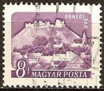 Stamps Hungary -  castillo-Sümeg 