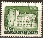 Stamps Hungary -  castillo-Tata