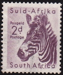 Stamps South Africa -  cebra