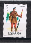 Stamps Spain -  Edifil  2383  Uniformes militares.  