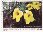 Stamps : Africa : Comoros :  flores
