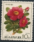 Sellos de Asia - Corea del norte -  Flores