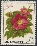 Stamps North Korea -  Flores