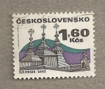 Stamps : Europe : Czechoslovakia :  Saris de Eslovaquia