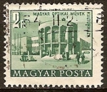 Stamps Hungary -  Hungría Obras de óptica, Kiskunfélegyháza