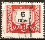 Stamps Hungary -  portes debidos
