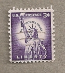 Stamps United States -  Estatua de la libertad