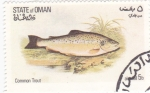 Sellos de Asia - Om�n -  peces