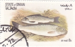 Stamps Oman -  peces