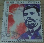 Stamps : Europe : Croatia :  ANTE STARCEVIC CROATIAN POLITICAL MILESTONES 