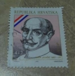 Stamps : Europe : Croatia :  JOSIP PL. JELACIC GREAT CROATS 1992