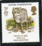 Stamps : Europe : United_Kingdom :  1224- EUROPA CEPT.   PROTECCION DE LA NATURALEZA. 
