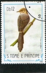 Stamps So Tom and Prncipe -  AVES.  PRINIA  MOLLERI.