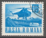 Stamps Romania -  RUMANIA_SCOTT 1977 HELICOPTERO. $0.2