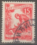 Stamps Yugoslavia -  YUGOSLAVIA_SCOTT 347 RECOLECCION DE GIRASOLES