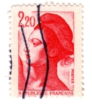 Stamps France -  marianne