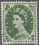 Sellos del Mundo : Europa : Reino_Unido : REINO UNIDO_SCOTT 365 REINA ISABEL. $0.45