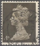 Stamps United Kingdom -  REINO UNIDO_SCOTT MH6.01 REINA ISABEL. $0.2