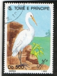 Stamps S�o Tom� and Pr�ncipe -  AVES.  GARÇA.