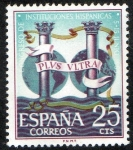 Stamps Spain -  1513- CONGRESO DE INTITUCIONES HISPANICAS. ALEGORIA.