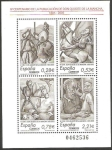 Stamps Spain -  4161 - IV centº de la publicación de Don Quijote de La Mancha
