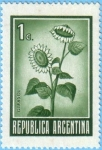 Stamps : America : Argentina :  Girasol