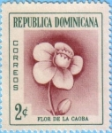 Stamps Dominican Republic -  Flor de la Caoba