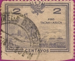 Stamps America - Peru -  Pro Tacna y Arica. CIII