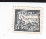 Stamps China -  ferrocarril
