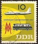 Sellos de Europa - Alemania -  Feria de Otoño Leipzig 1963 (DDR)