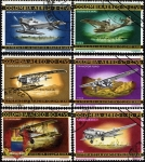 Stamps America - Colombia -  Historia de la aviación