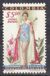 Stamps Colombia -  MISS UNIVERSO LUZ MARINA ZULUAGA